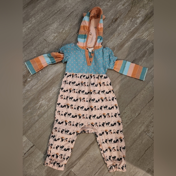 Matilda Jane Cat Romper - Picture 1 of 2